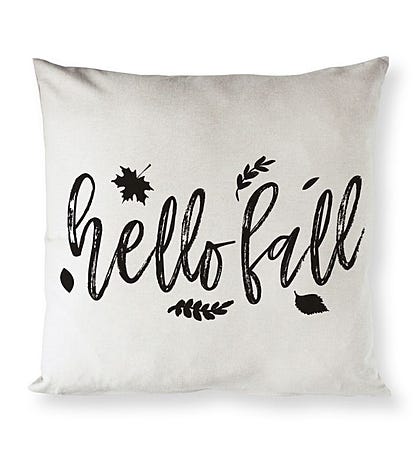 Fall Decor Pillow Cover
